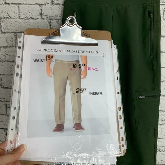 Joe Fresh Active Women’s Dark Green Athletic Utility Pant Size XS Comfort Casual - Picture 4 of 7